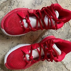 Kyrie Seven Nike’s, Universal Red. Worn, Excellent condition